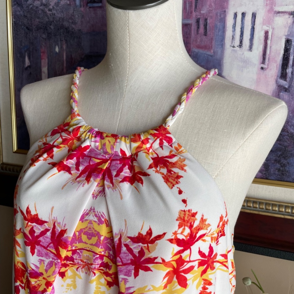 Bisou Bisou Mini Floral Dress
